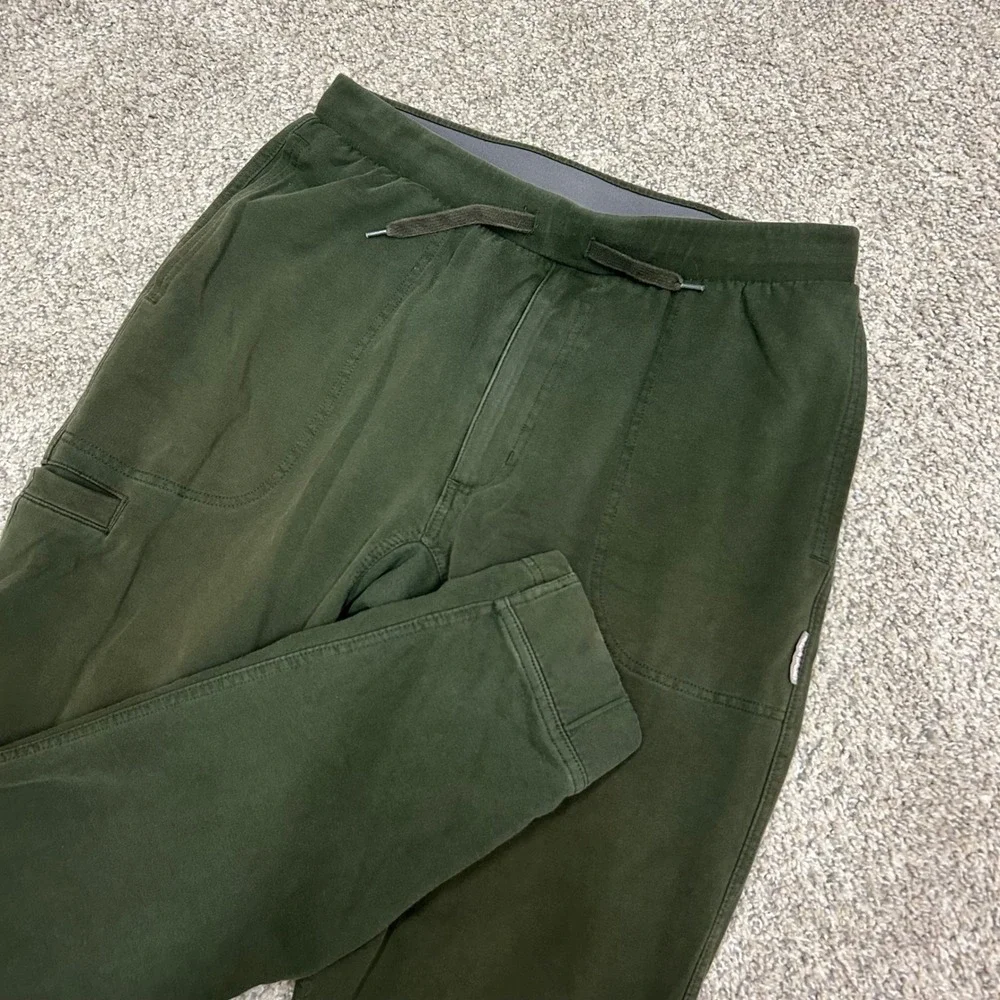 Duluth Trading Co Indoorsman Cargo Pants Pants M x 30 Green Cotton Medium Jogger